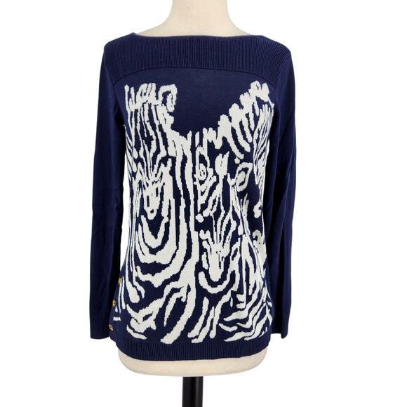 Lilly Pulitzer Nila Zebra Sweater - Picture 3 of 12